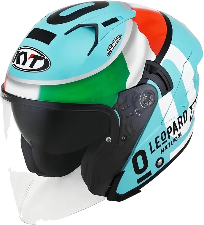 Capacete KYT NF-J, azul