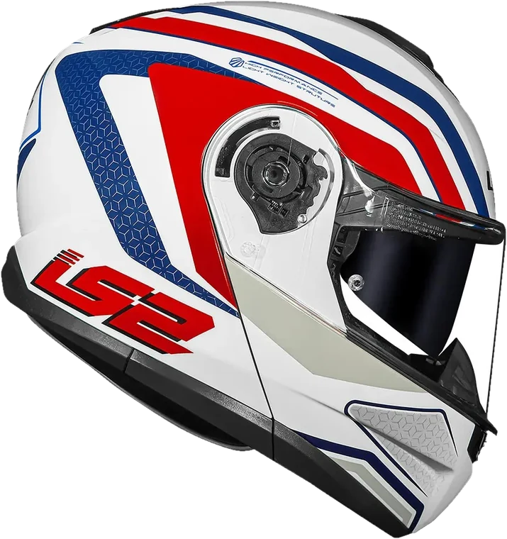 Capacete LS2 Strobe II, branco
